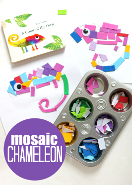 mosaic craft for preschool