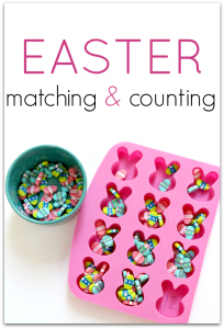 Preschool math activities for Easter.