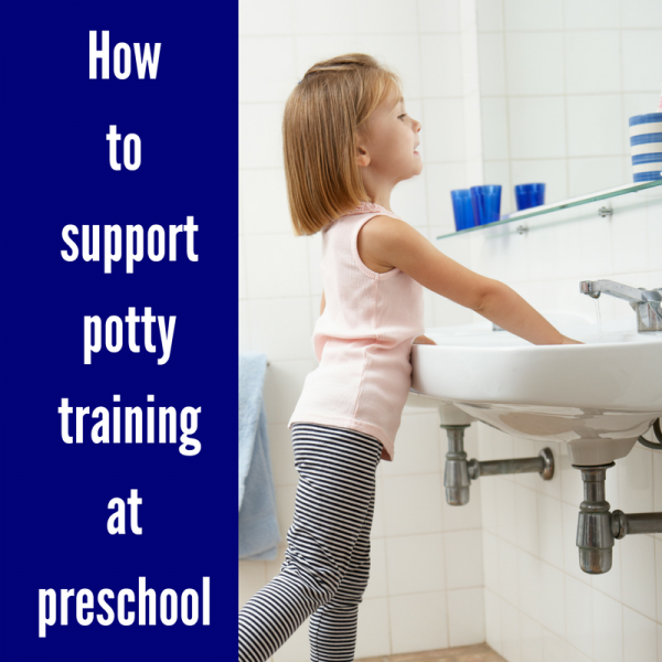 How to support potty training at preschool