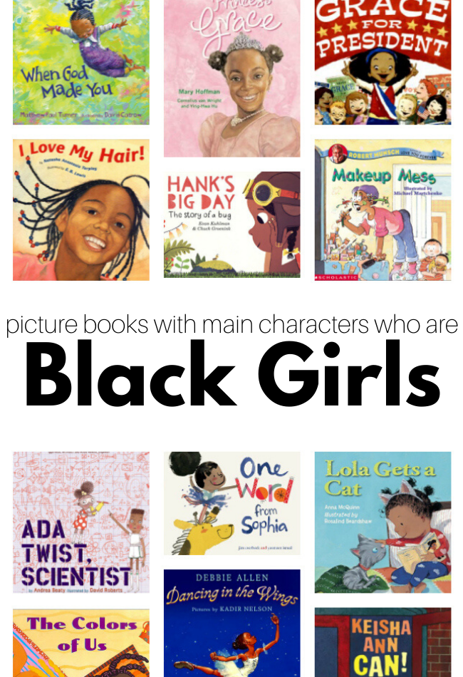 20 Picture Books With Black Girl Main Characters - NTFFC