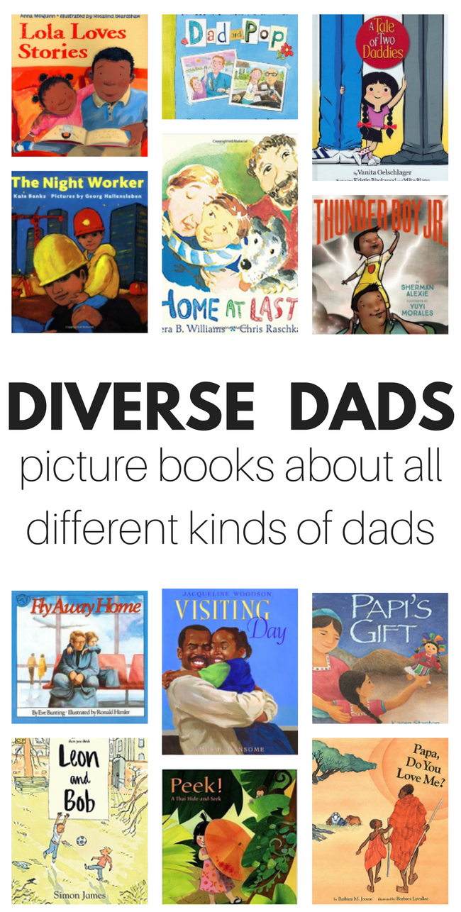 diverse pictures books - father's day books for kids 