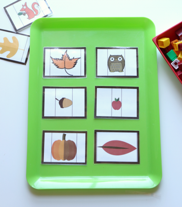 fall measurement cards for preschool no time for flash cards
