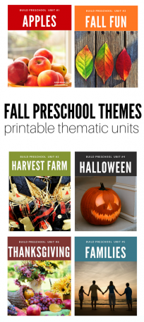 Fall preschool themes and lesson plans, circle time activities, and more.