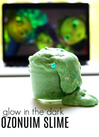 How to make glow in the dark slime