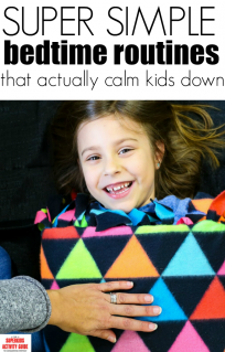 Bedtime routines that calm kids