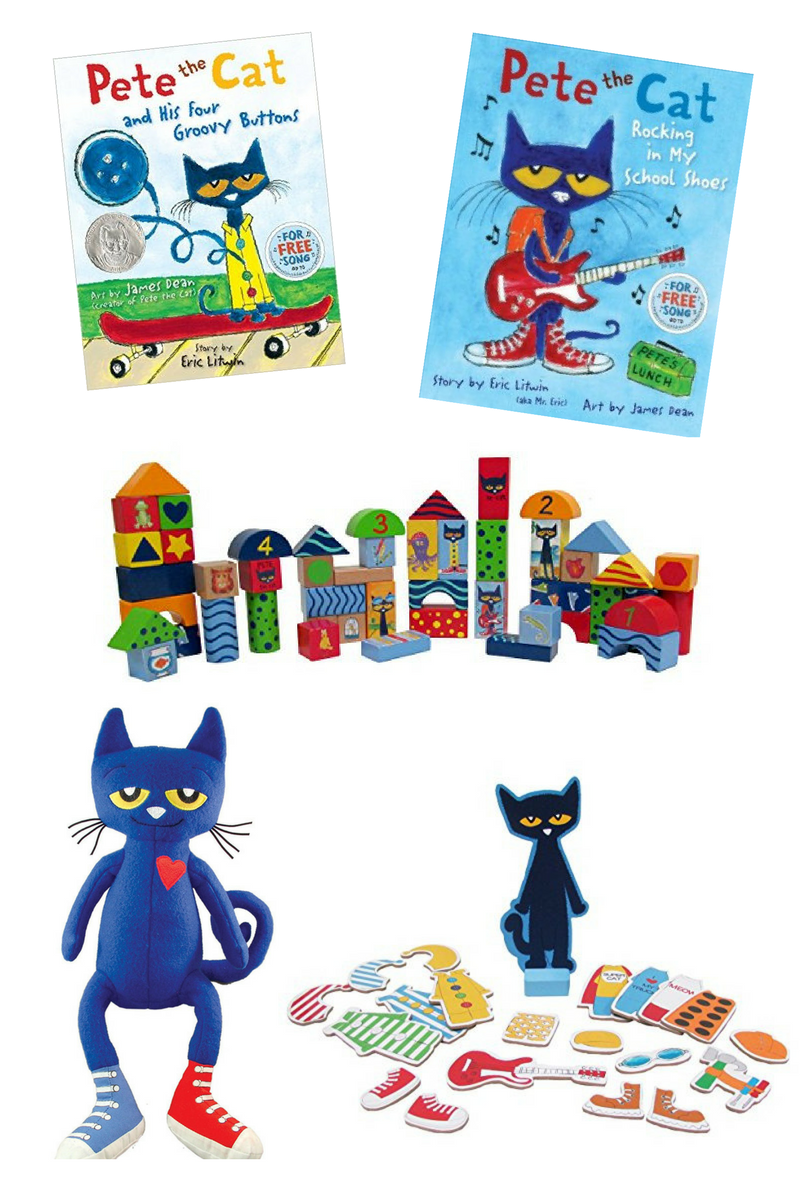 Pete the Cat books and toys