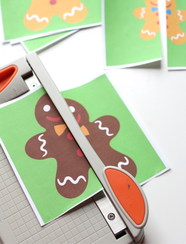Gingerbread Symmetry Puzzles - Free Printable for Preschool - No Time ...