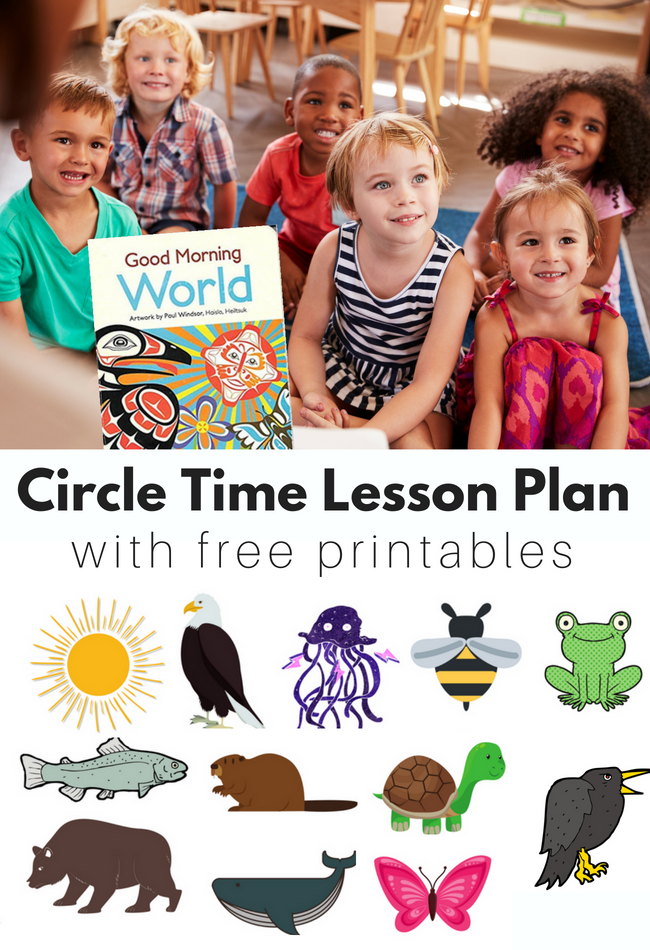 Interactive Circle Time Activity with Printables - No Time ...