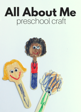 All about me preschool craft