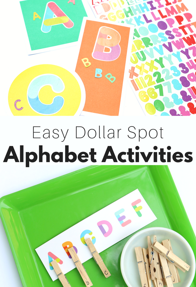 preschool alphabet activities