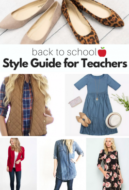 Clothes and accessories for preschool teachers teacher fashion