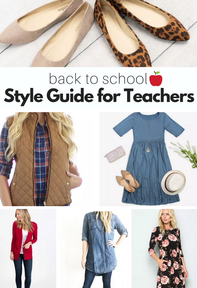 Back to School Style Guide For Teachers 