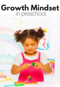 Growth mindset at preschool