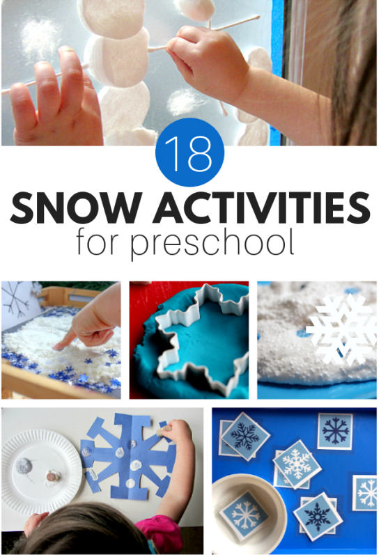 Winter Circle Time Activities - No Time For Flash Cards