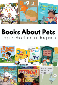 picture books about pets for children #booklists #preschool #pets #ece