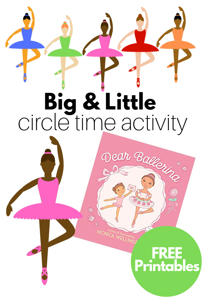 big and little activity for kids