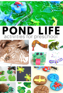 pond life activities for daycare and preschool