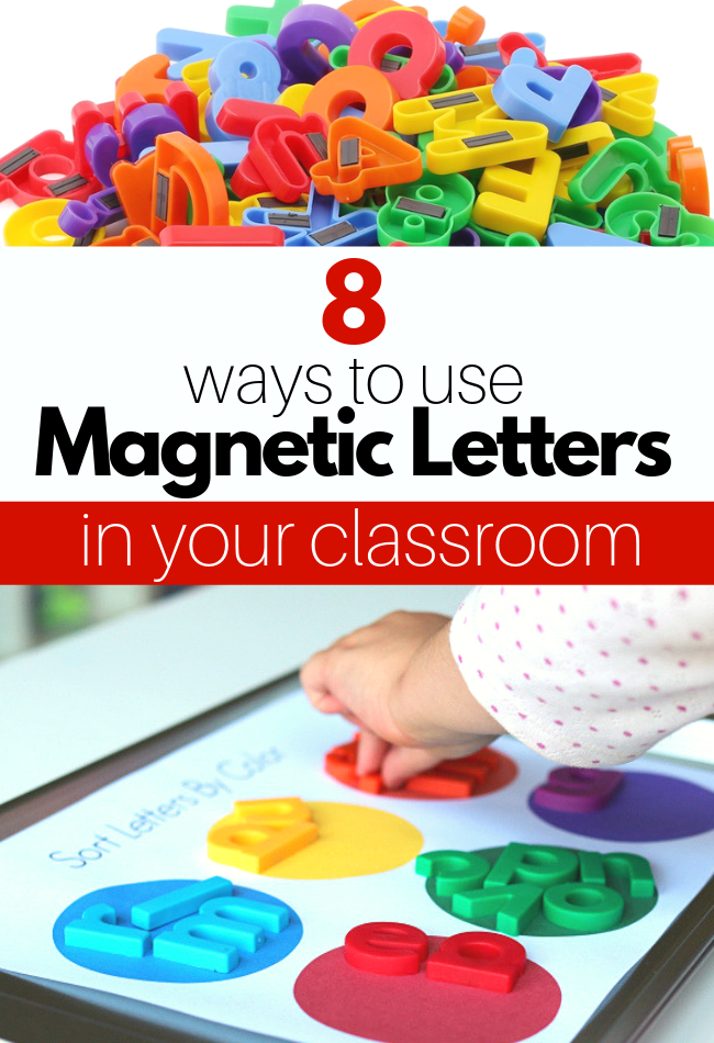 Preschool Fridge Magnetic Sticker Spelling Letters/Number Sticker for School 