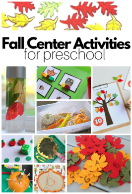 fall theme preschool
