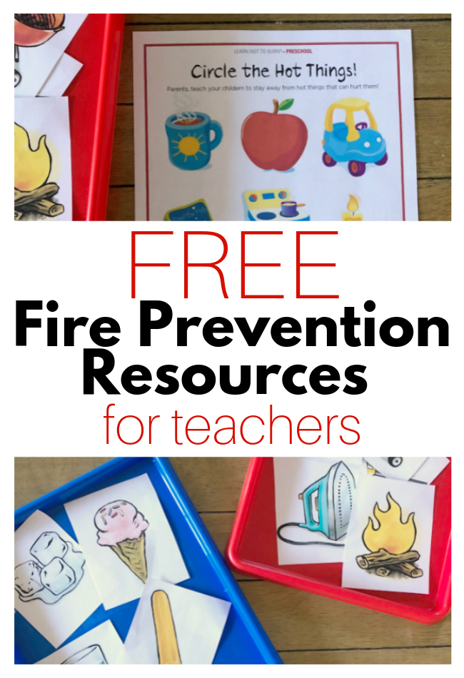 fire prevention resources for teachers