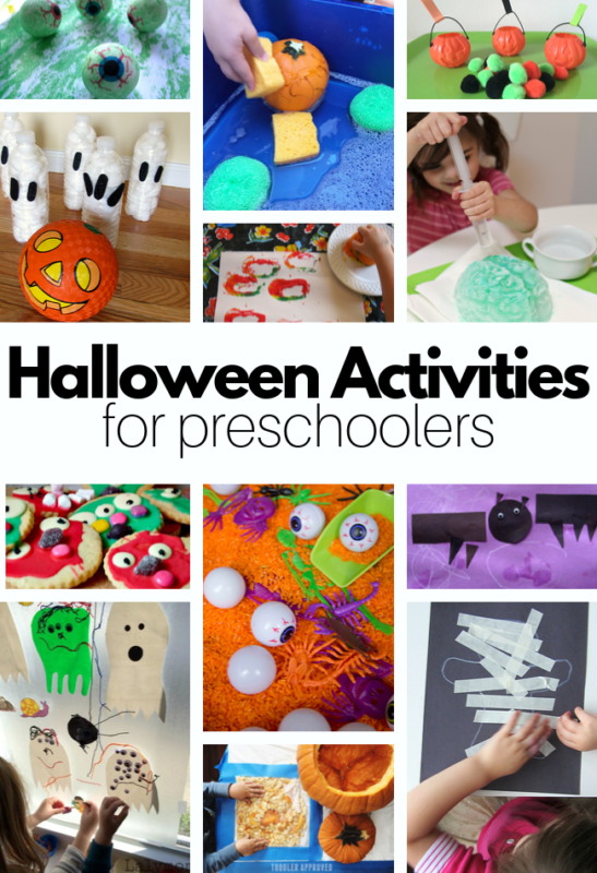 preschool halloween activities