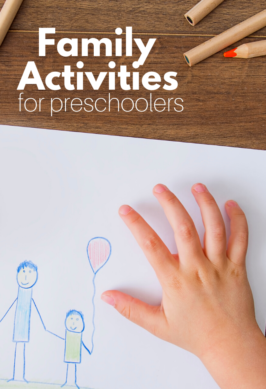 title picture for family activities for preschoolers