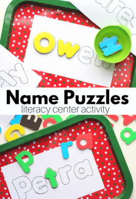 name activities for kids