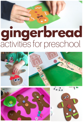 preschool gingerbread activities
