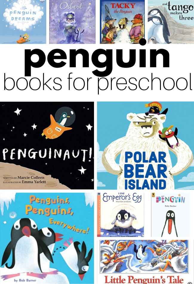 10 Penguin Books for Preschool - No Time For Flash Cards
