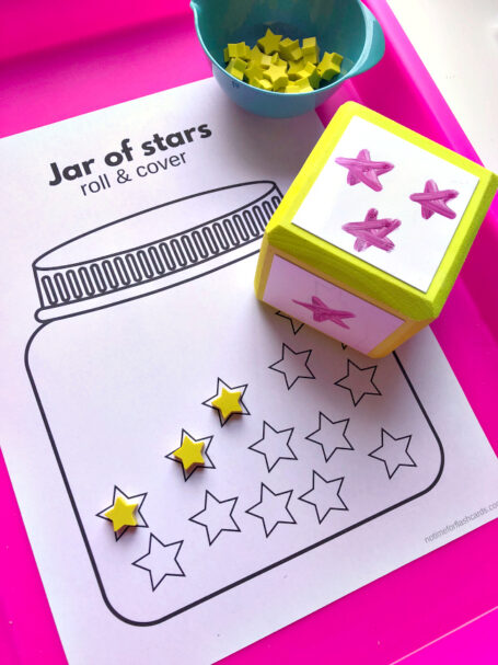 Printable Math Game for Preschool - No Time For Flash Cards