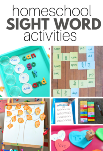 how to work on sight words at home