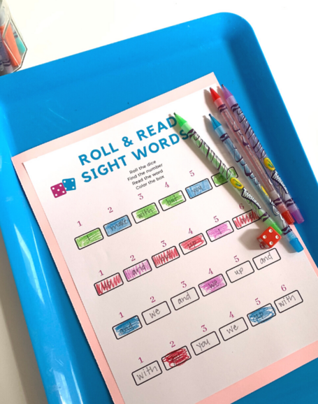 Free Printable Sight Word Game - No Time For Flash Cards