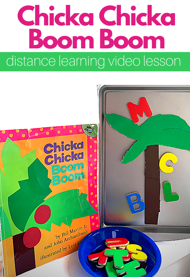 distance learning lesson plan for preschool