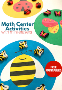 math center activities for preschool kindergarten