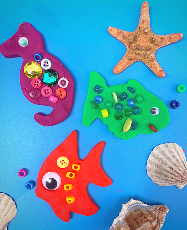 picture of a fun ocean craft for preschool
