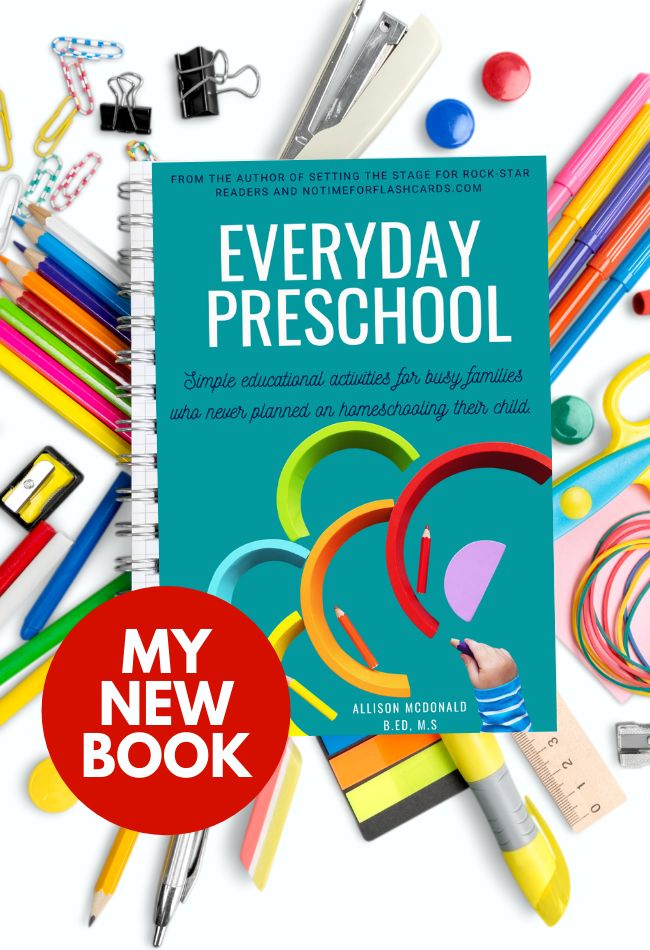 everyday preschool book by allison mcdonald