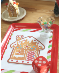 Gingerbread Math Game - Free Printable - No Time For Flash Cards