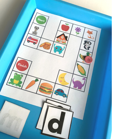 Printable Phonics Game - No Time For Flash Cards