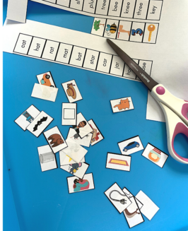 Rhyming Blocks - Printable - No Time For Flash Cards