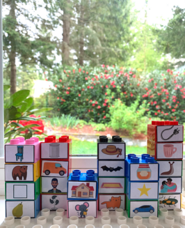 Rhyming Blocks - Printable - No Time For Flash Cards