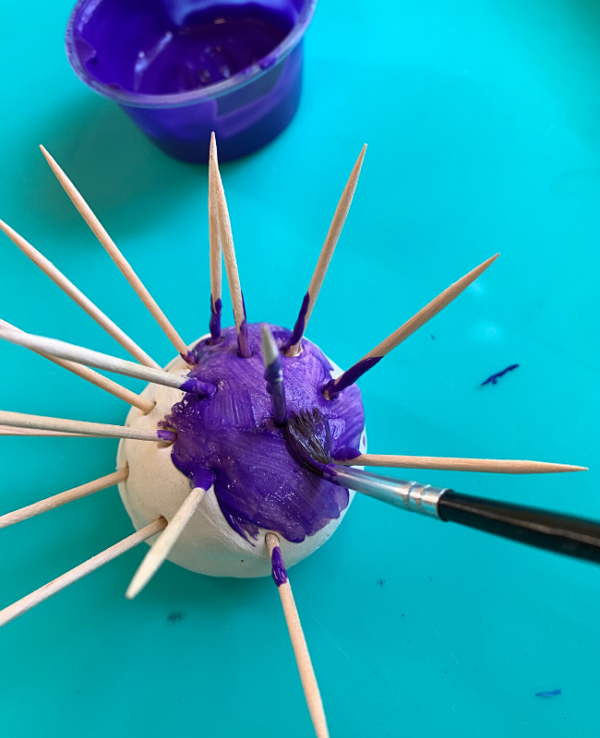 sea urchin craft for preschool 