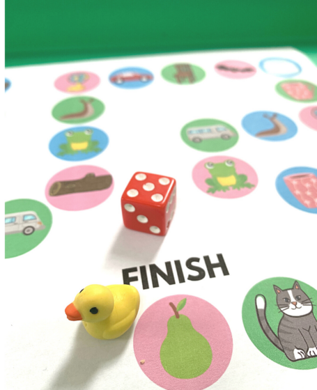 Printable Rhyming Game - No Time For Flash Cards