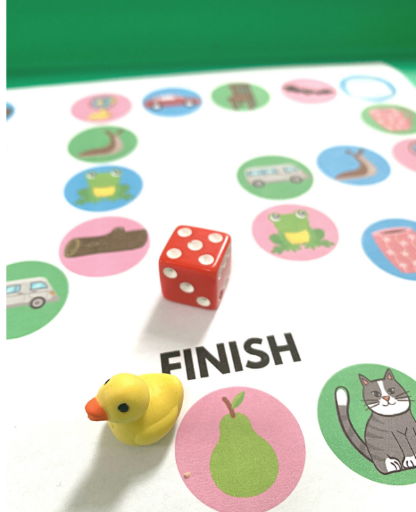 Printable Rhyming Game - No Time For Flash Cards
