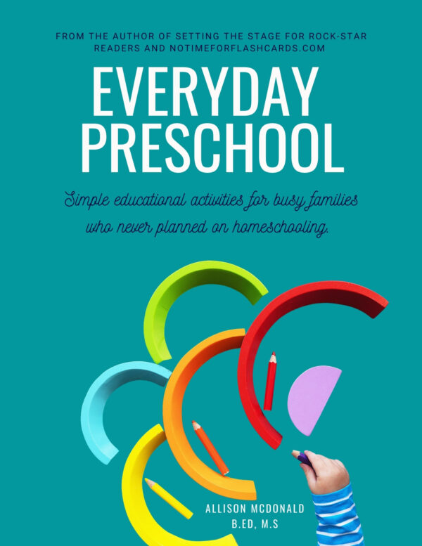 everyday preschool preschool activity book by allison mcdonald B.Ed M.S. 