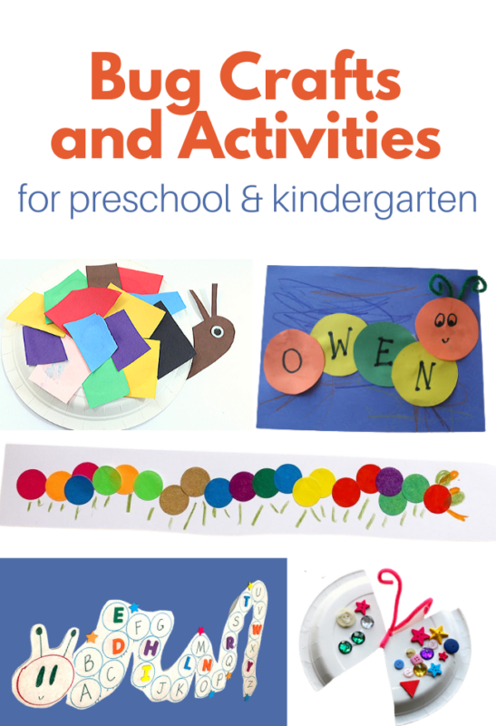 Bug Crafts and Activities for PreK - No Time For Flash Cards