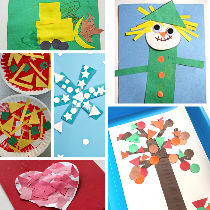 shape preschool crafts