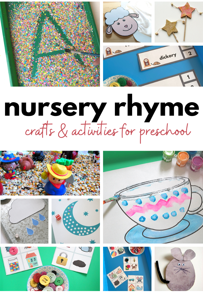Nursery Rhyme Activities - No Time For Flash Cards
