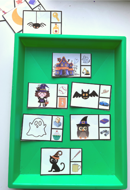 Halloween Rhyming Game - No Time For Flash Cards