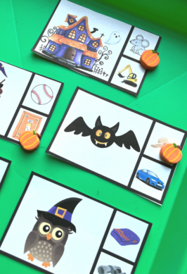 Halloween Rhyming Game - No Time For Flash Cards