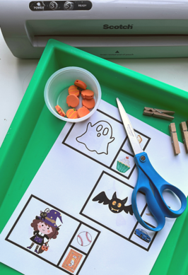 Halloween Rhyming Game - No Time For Flash Cards
